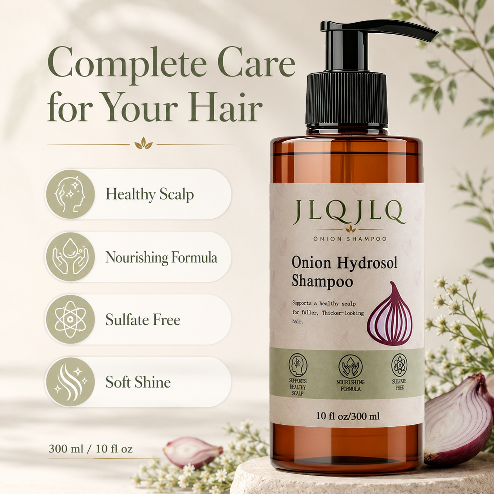 JLQJLQ Onion Hydrosol Shampoo
