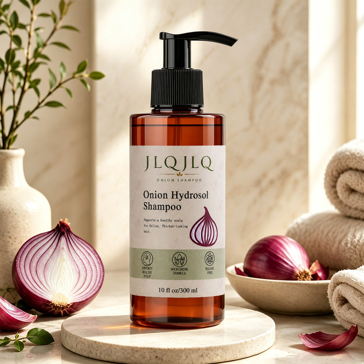 JLQJLQ Onion Hydrosol Shampoo